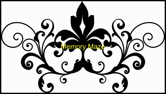 Flourish B 152 x 172  2 pack  Min buy 3 Memory Maze